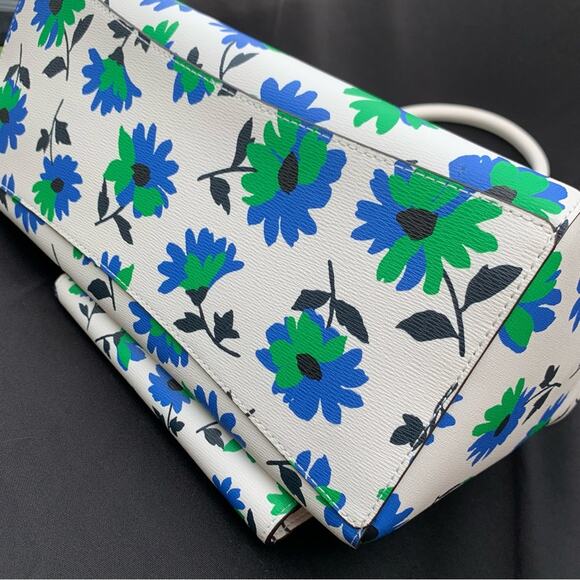 Kate Spade Kristi Park Posies Printed Satchel and Bifold Slim Wallet Bundle NWT - Picture 15 of 15